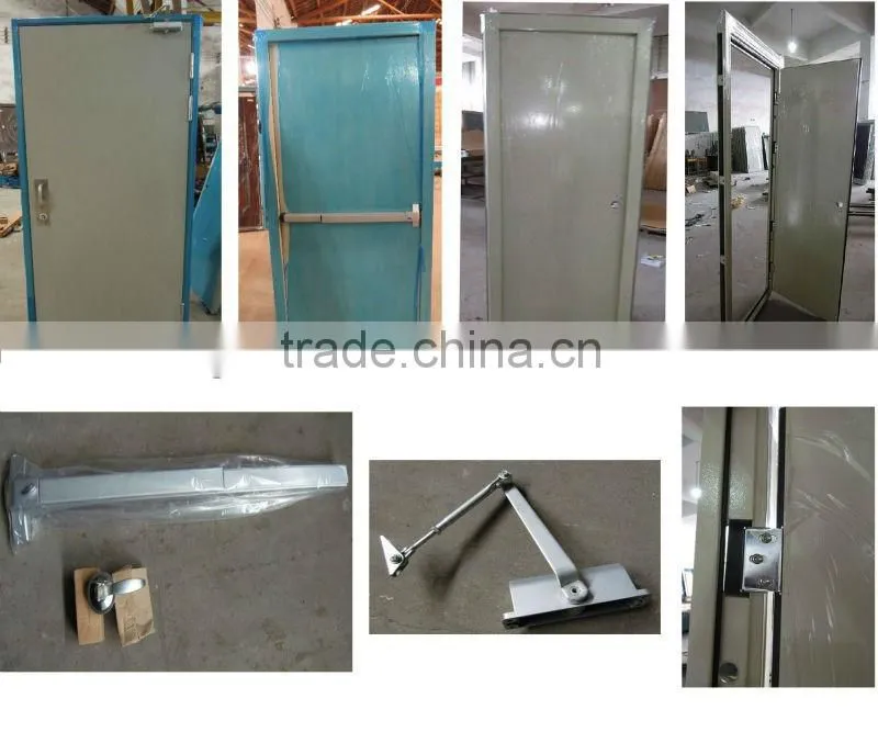 (BG-F9035) steel fire proof commercial door