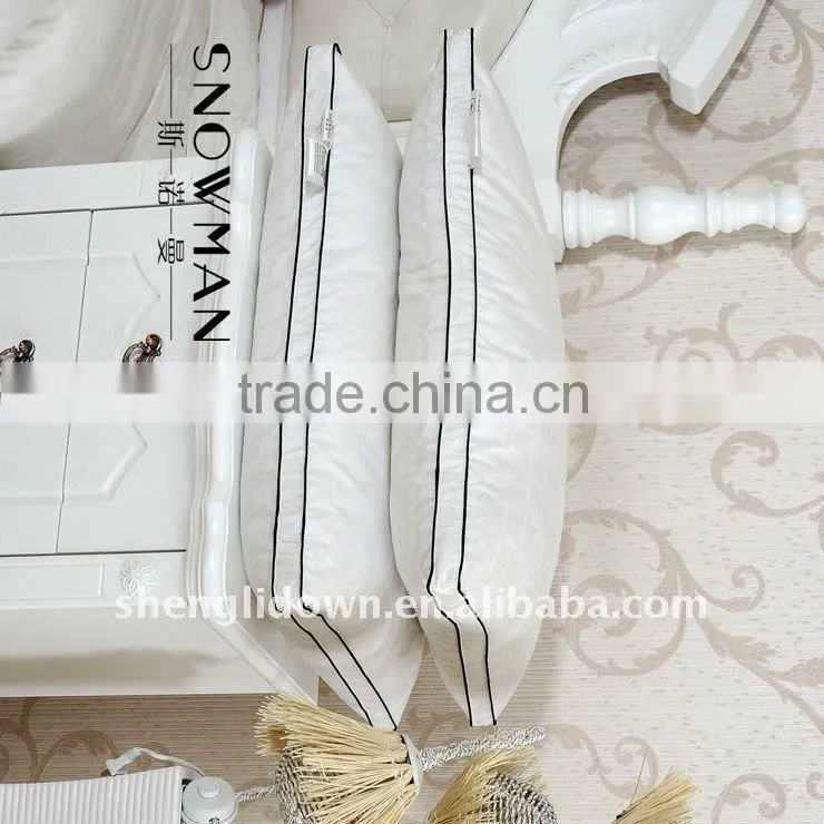 Duck goose down pillow, goose feather pillow, sduck down feather pillow