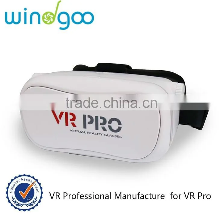 Hot Selling 3D Glasses VR cinema PRO Virtual Reality Glasses, high quality vr 3d pro box