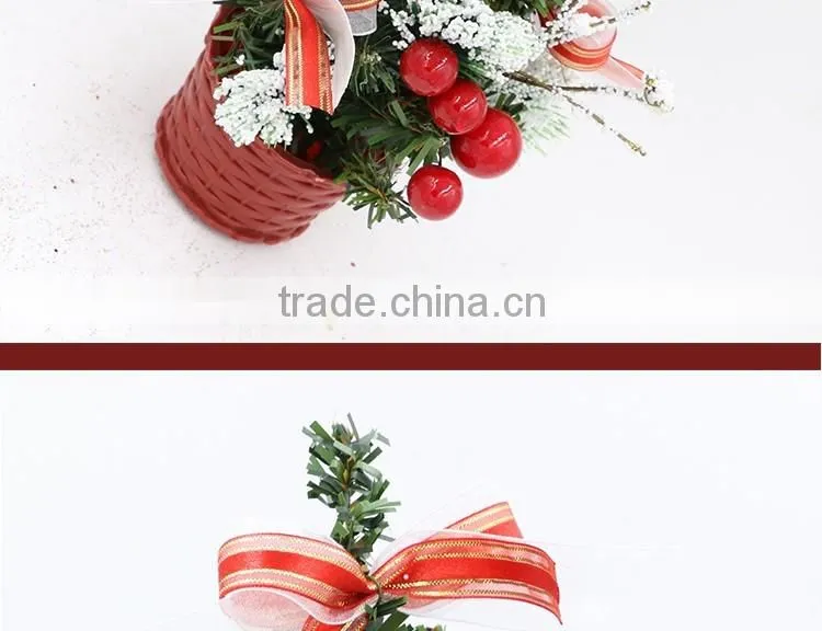 Christmas Tree &Accessories Red Mini Navidad Decoration