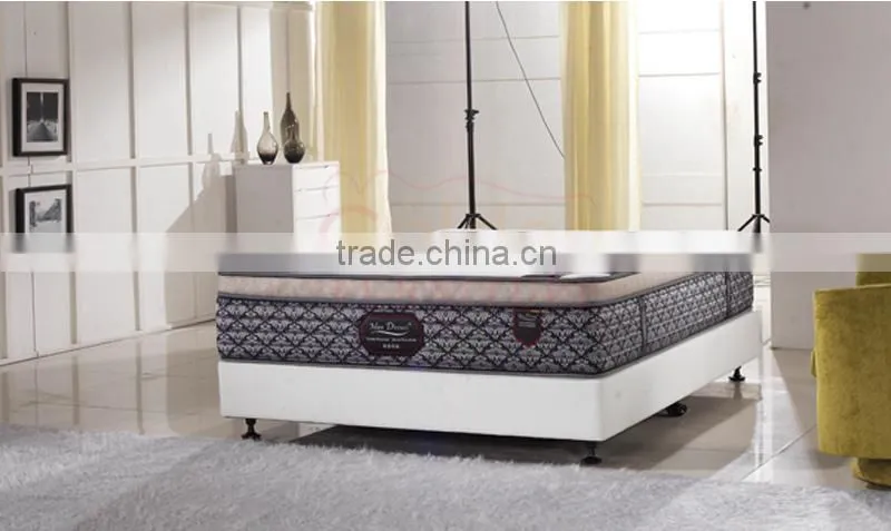 High end box spring 100% natural latex mattress ML2014-5