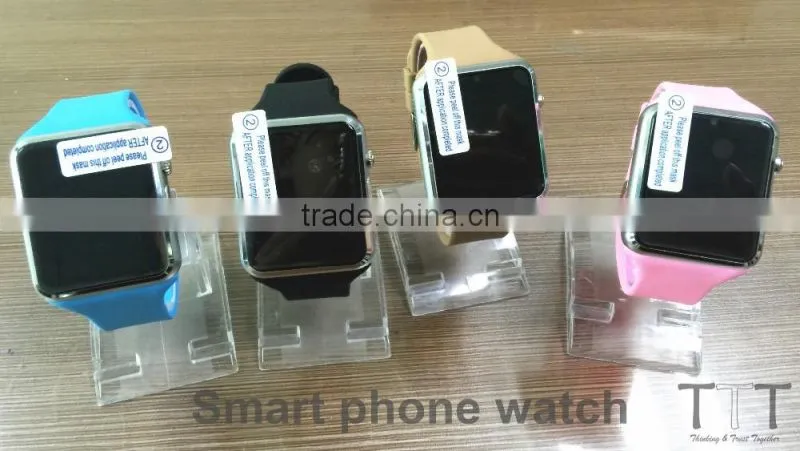 2016 lastest hot selling S8 Smartwatch bluetooth wireless android mobile phone watch for Samsung