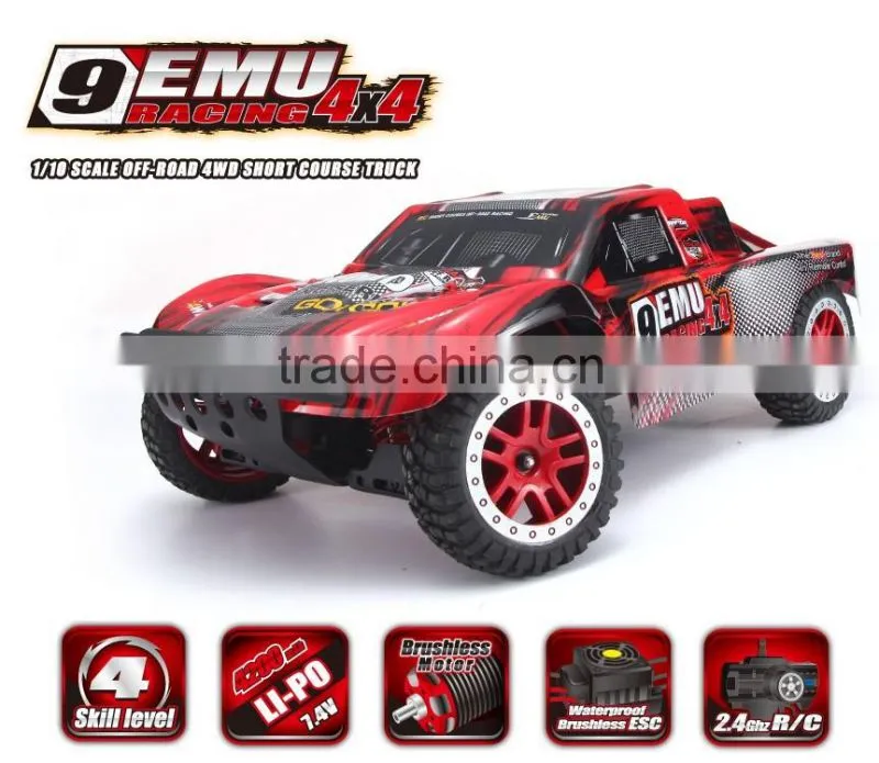 1/10 SCALE waterproof 4WD 2.4GHZ RC car LEMO HIGH SPEED RC TRUCK