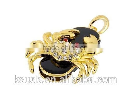 Crab shape usb flash drive