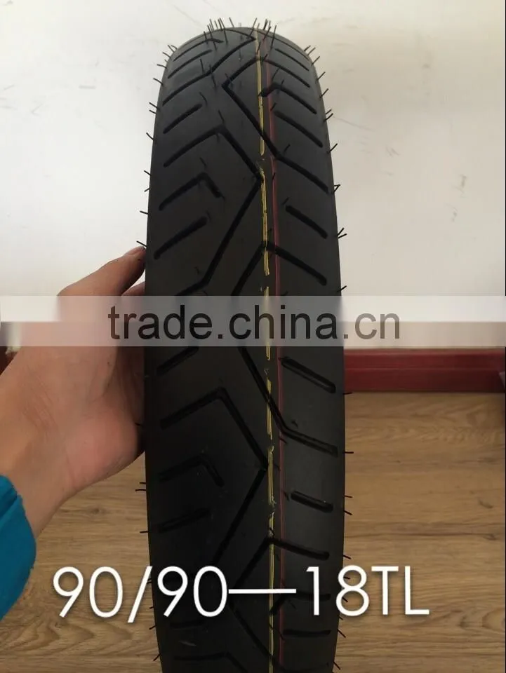 motorcycle rubber tire 90/90-18 factory directly sale