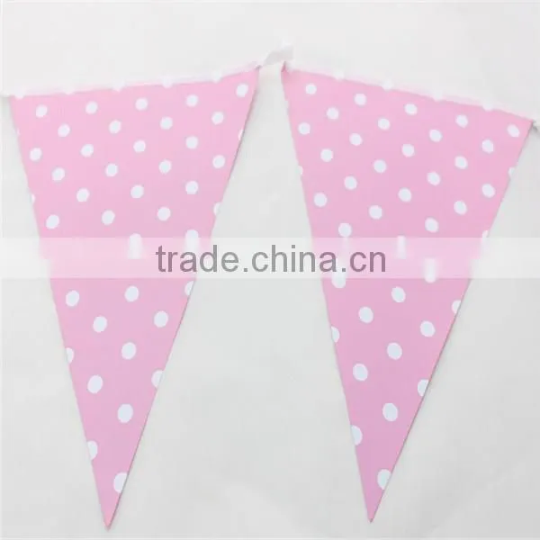 Palmy Paper Flag, Birthday Party Decoration,Children Birthday Party Banner Flag Bunting