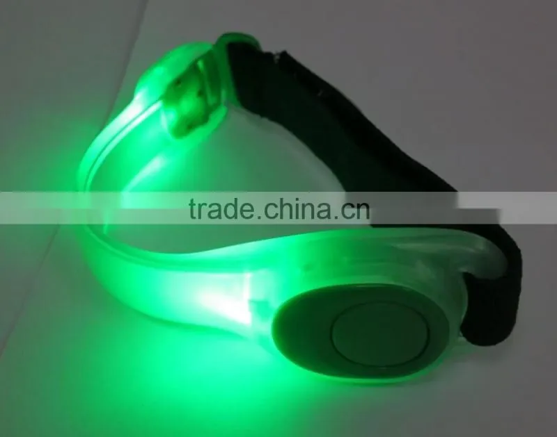 sport Led Cycling Night Running Glowing Bracelets Foot Strap Camping Flashing Warning Wristbands Armband Sports Accessories