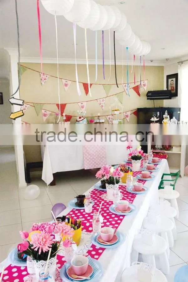 High Quality Plastic Table Cover for Party Products Supplies