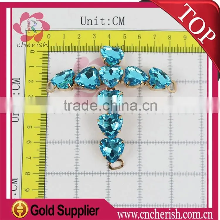 good price ladies and girls 2016 fancy top quality removable rhinestone ornaments for shoes