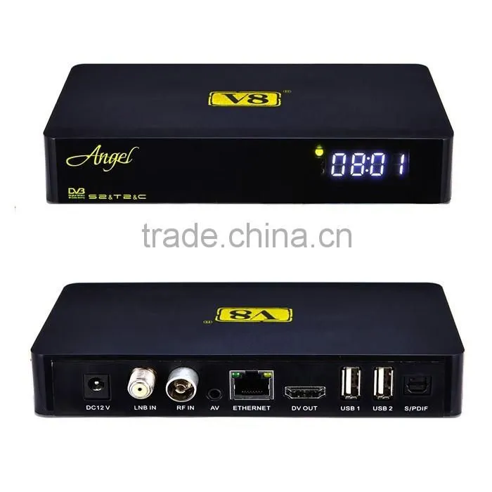 Newest Quad Core Android TV Box Combo DVB-S2 DVB-T2 DVB-C 4K Full HD Wifi Bluetooth Support
