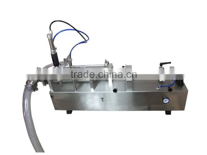 New addition high precision semi-automatic liquid filling machine