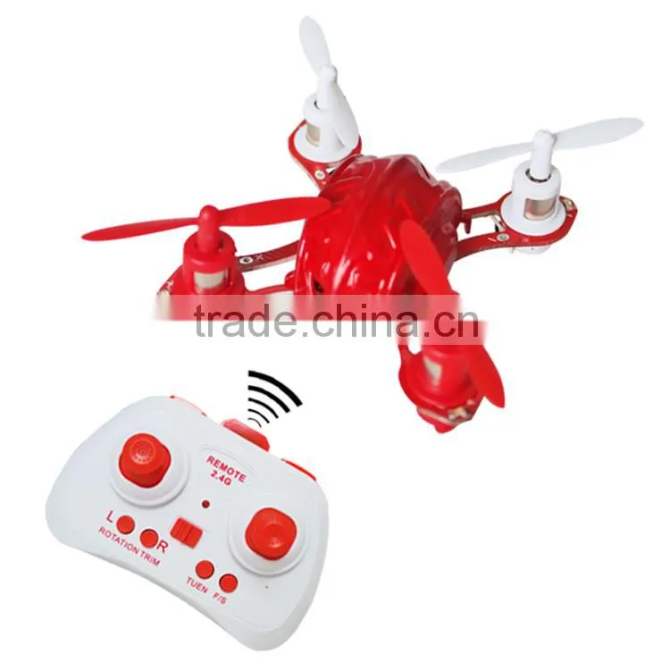 4CH nano rc mini quadcopter toy for wholesale with LED light