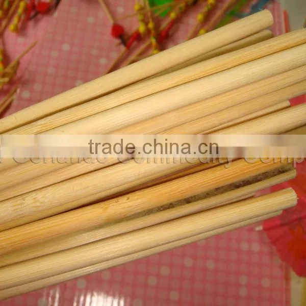 2.5 x150mm round natural BBQ Dan bamboo skewers with Sharp End FDA food grade