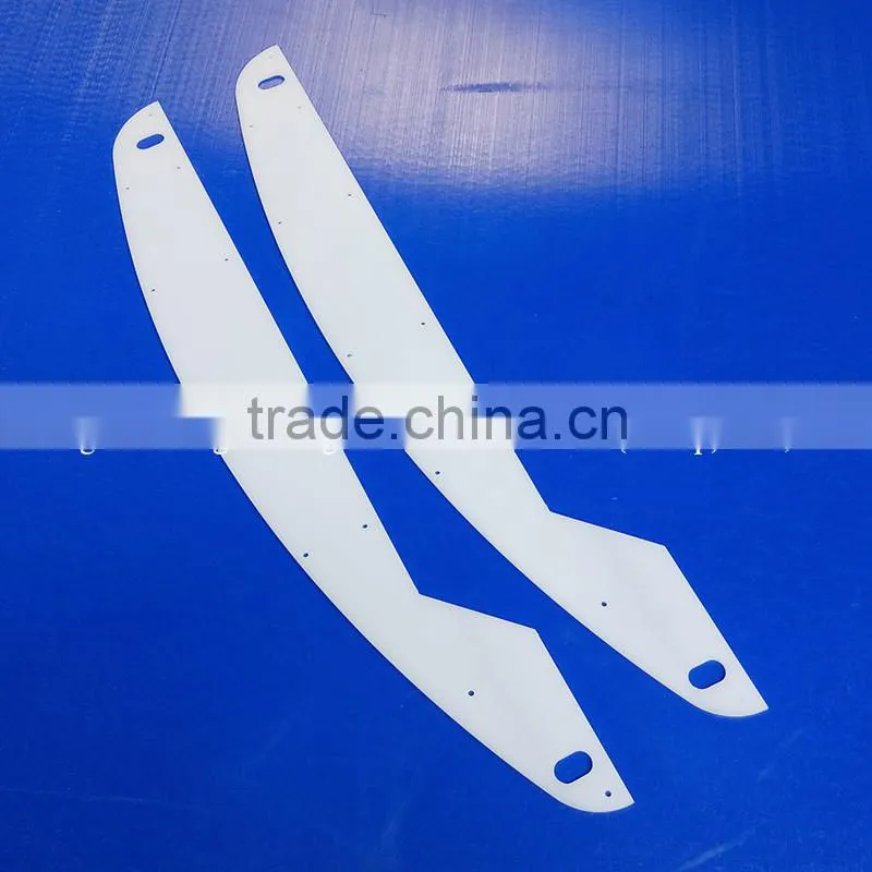 Factory wholesale CNC machining uhmwpe Polyethylene sheet plastic shelf price strip