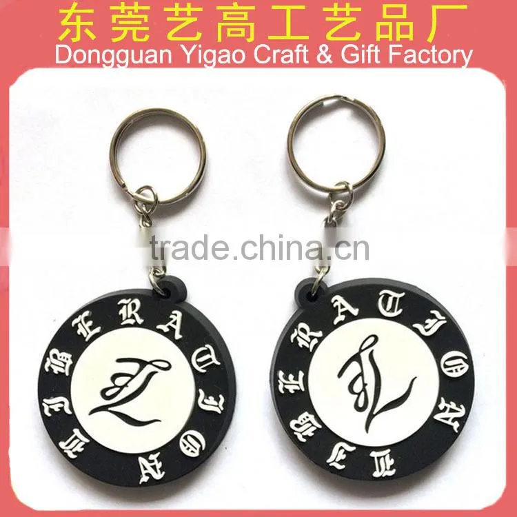 OEM custom Soft Rubber Keychains