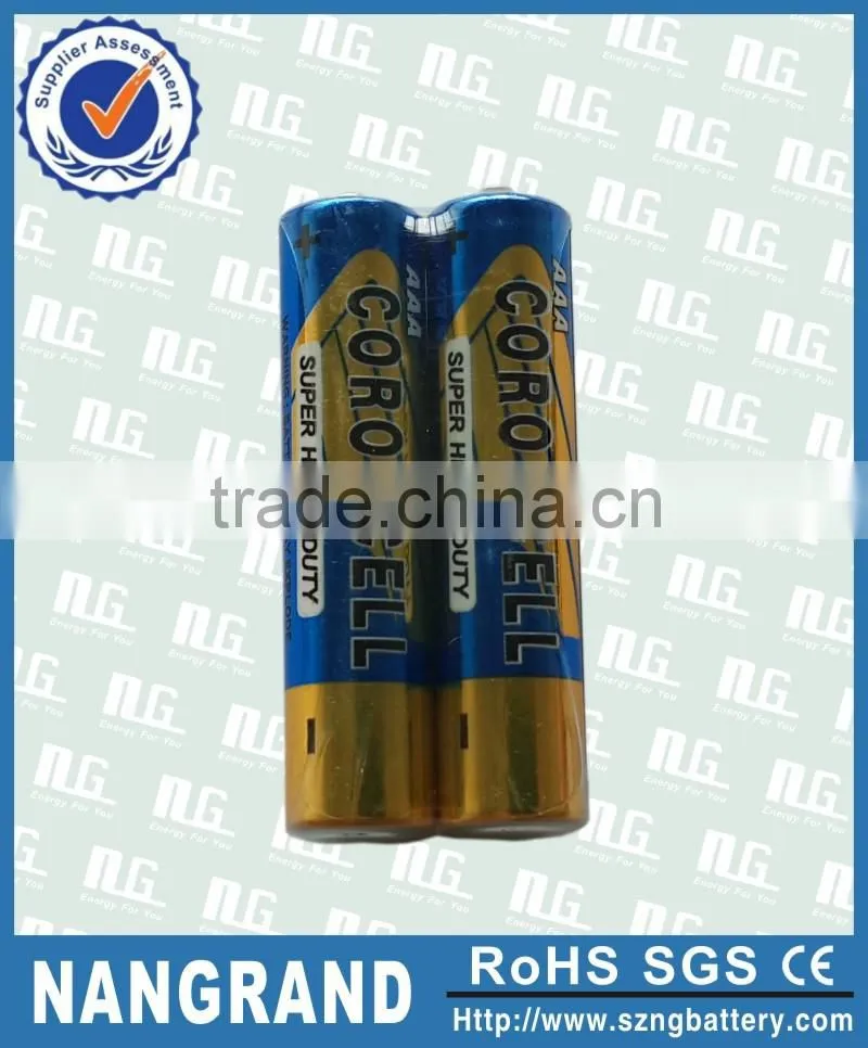 Cheap 1.5v r03p aaa um4 dry battery for mp3
