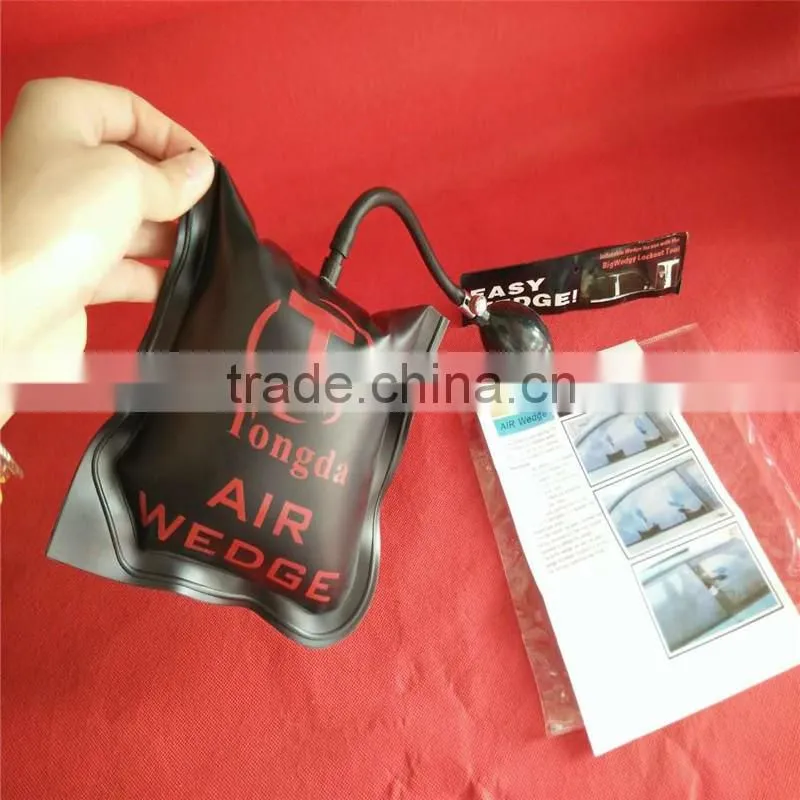 Customized Pump Air wedge for LOCKSMITH TOOLS Lock Pick Set Open Car Door Lock medium Size 17*17cm black