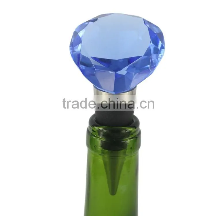 Diamond Crystal Bottle Wine Stoppers