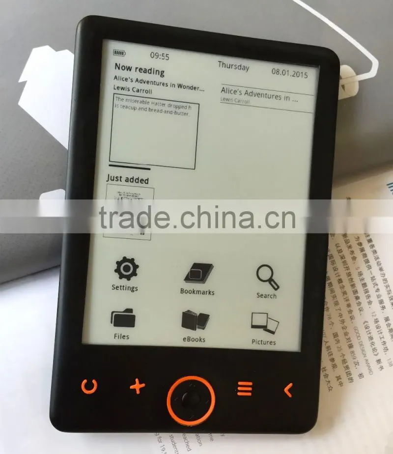 New luanch 6 inch Ebook reader with eink screen