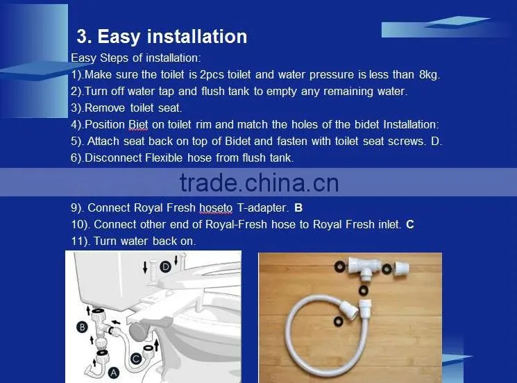 Le petit bidet for male and female,toilet bidet for Feminine Hygiene