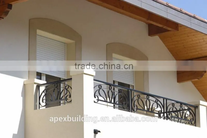 Aluminum roller shutter exterior window