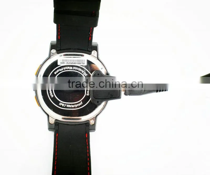 Tri-proof Android 3G Smart Watch Phone S7 / Android 4.4 WIFI smart bluetooth watch