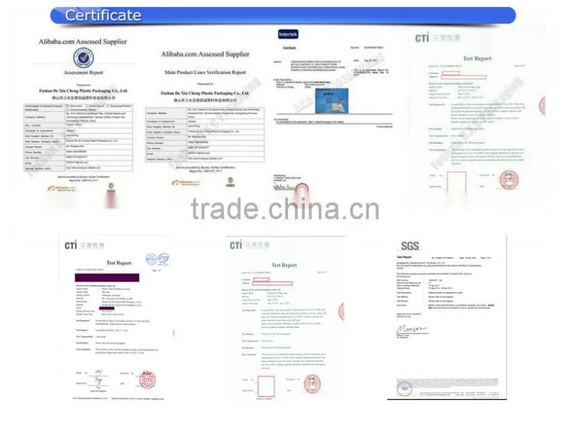 Food Grade Foil Lined Paper Plastic Bags