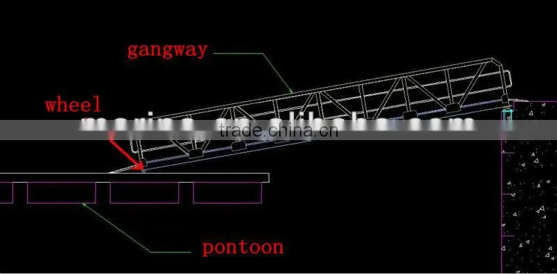 Ship gangway ladder and marine boat gangway ladder and yacht gangway ladder