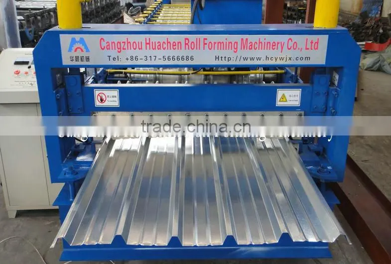 China Galvanized Colored Steel Tile Rolling Mill for Tiles Manufacturing Machinery