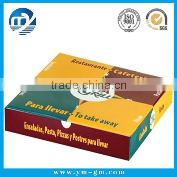 High quality customized pizza delivery box for scooter