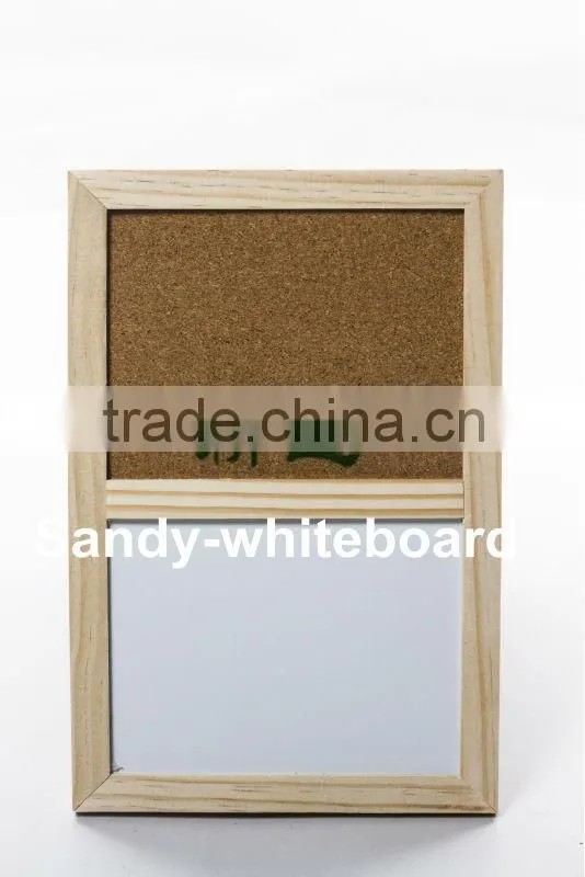 Half cork half magnetic white board/sandywhiteboard