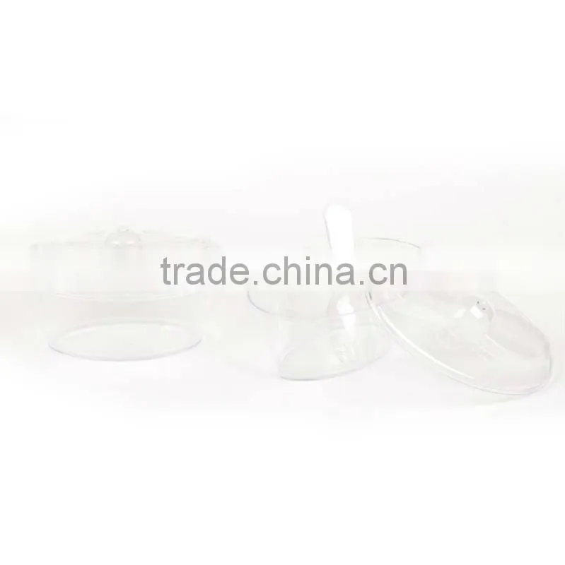hot sale disposable plastic ice cream set