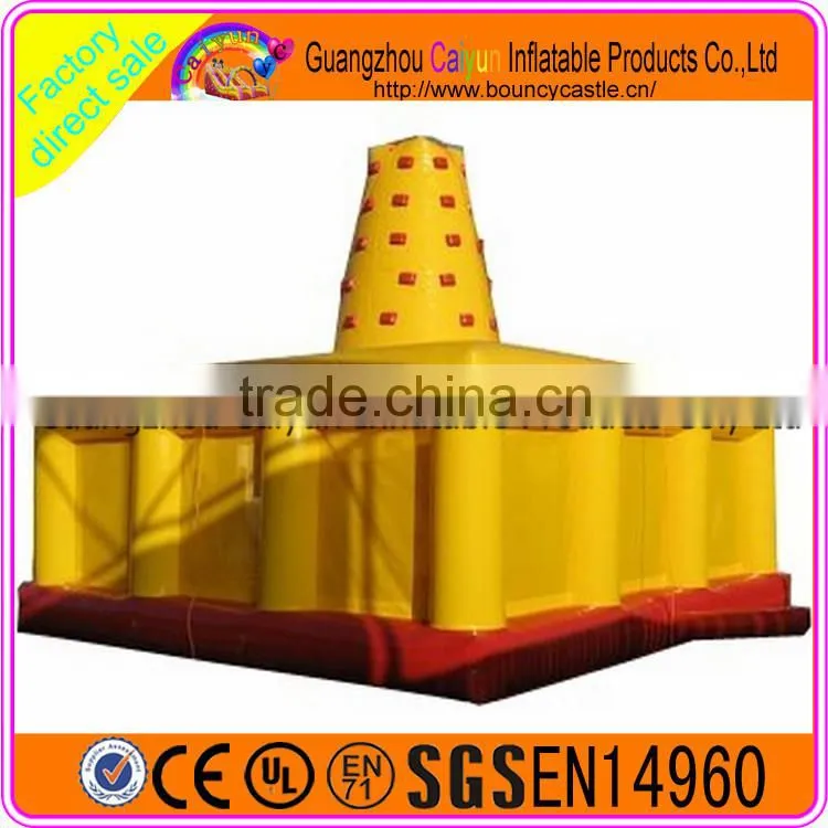 Backyard Sport Used Inflatable Climbing wall