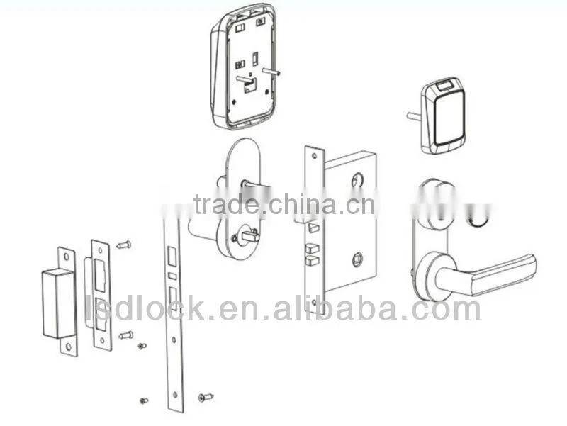 LSD8208 Card Lock Hotel Management Software
