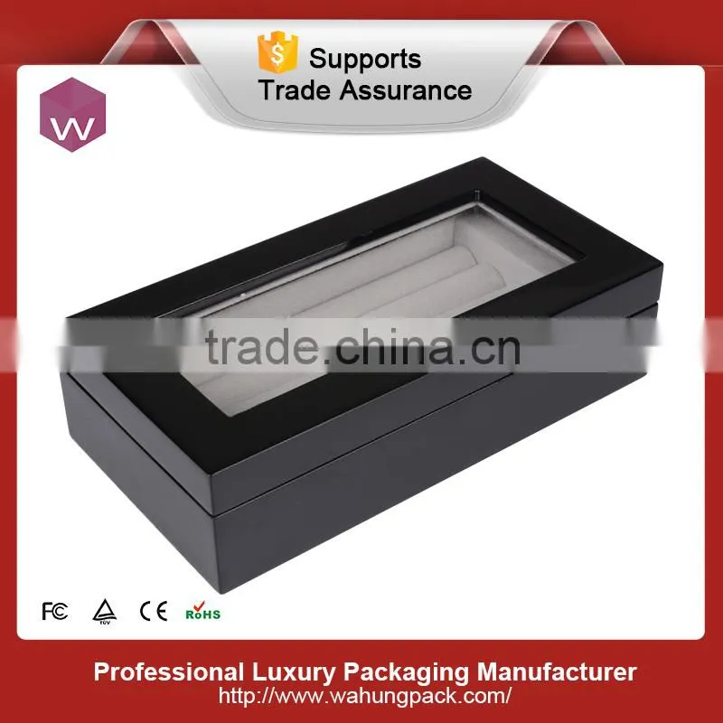 elegant leatherette cufflink box wholesale
