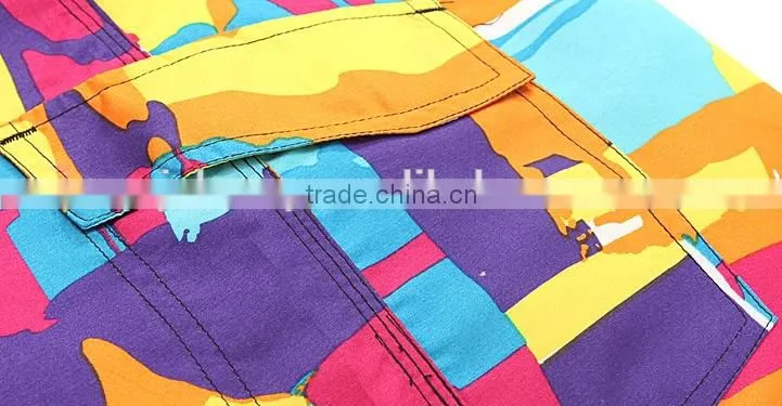 mens custom design printing board shorts