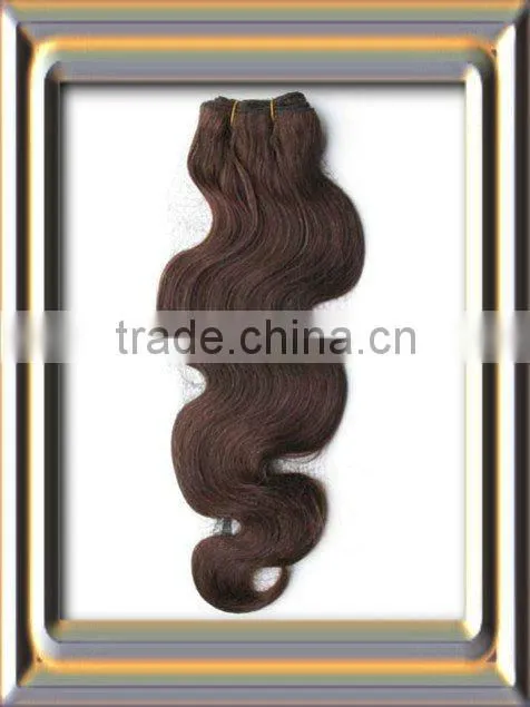 Remy hair machine weft