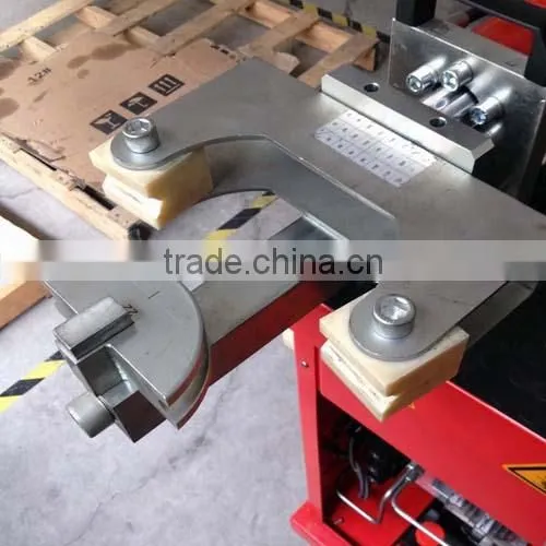 imported components assembly in China small mobile bending machine/pipe bending machine, better bending result than CNC benders
