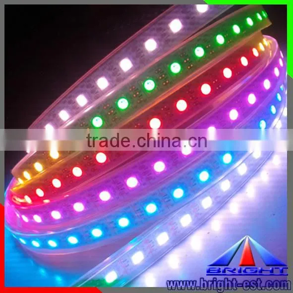 1~5M 5050 RGB SMD 60 Pixels per meter WS2801 Programable led strip light IP67 addressable Flex strip