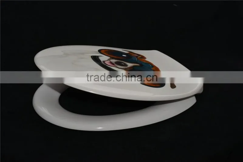 Beautiful design decorative cartoon toilet seat
