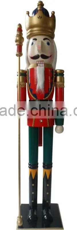 christmas wooden nutcracker of 47" high