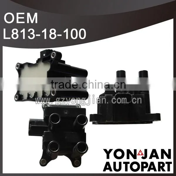 discount auto parts ignition coil L813-18-100 ignition coil pack for M6