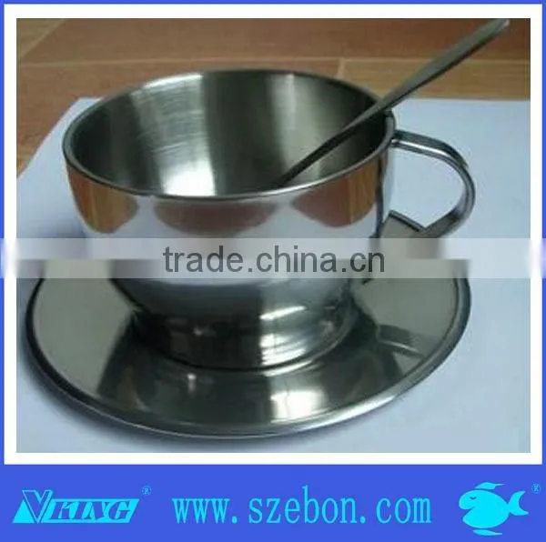 High quality stainless steel coffee cup for five-star hotel