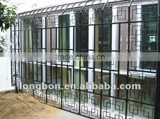 2015 Top-selling rod iron balcony ornamental fence