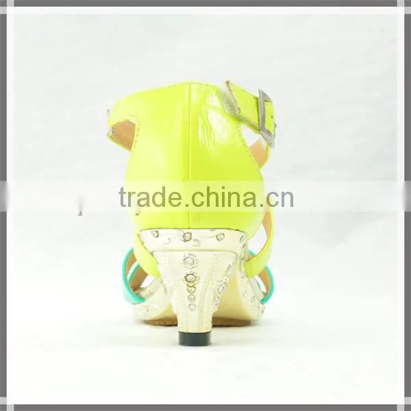 Kids fashion high heel shoes latest high heel sandals