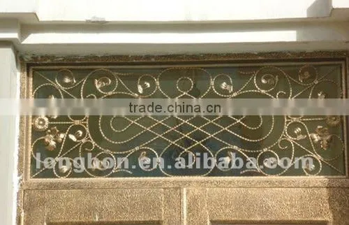 Top-selling artistic wrought iron window guard