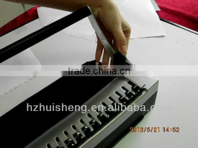 Office equipment double wire binding machine HS815