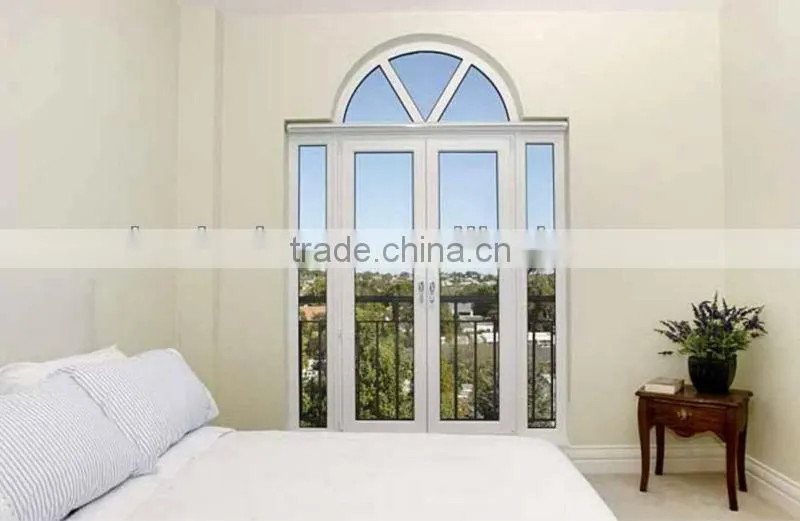 Arched Design Aluminum sliding window for Residence made in Foshan
