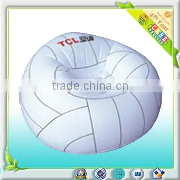 Inflatable flocked bed, inflatable air sofa bed, pvc inflatable sofa bed