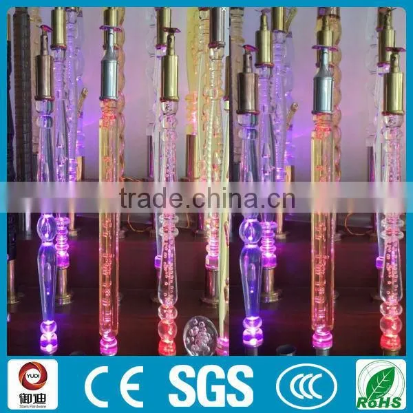 luxurious acrylic stair roman column for sale